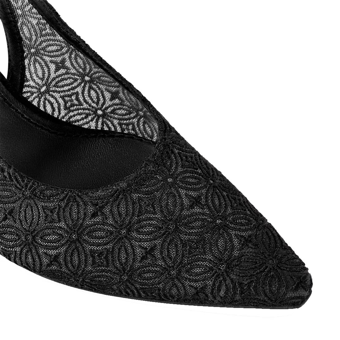 LU Shoes Sparkle Slingback Pump 2 Color's