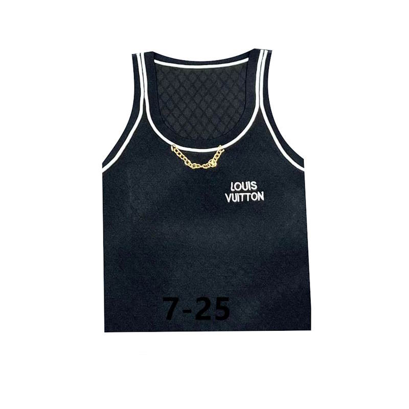 LU Tank Knitted Top T - shirt 3 Color's Woman