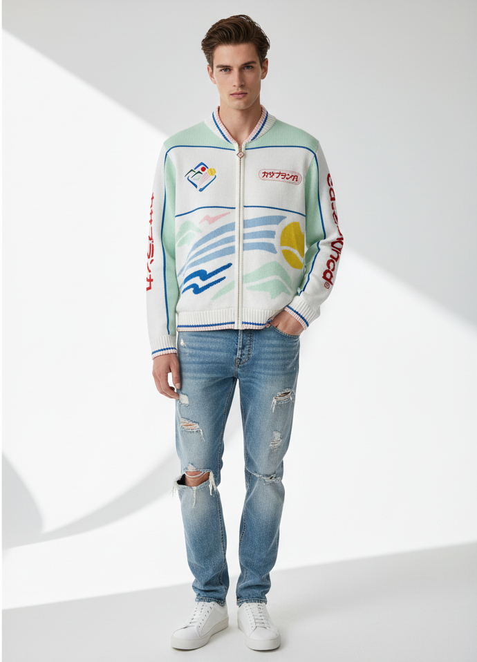 CASA BLANC Jacket Sweater
