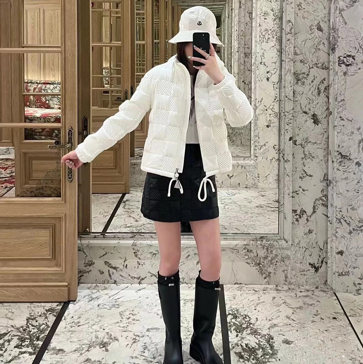 MONCR jacket Woman Down 2 Color's