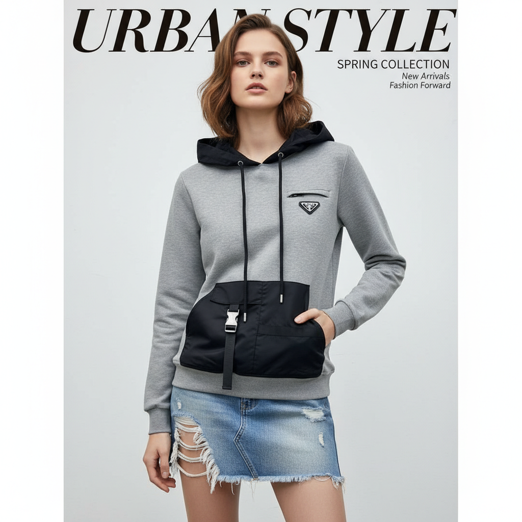 PRD Woman Sweater Hoodie 2 Color's GQ