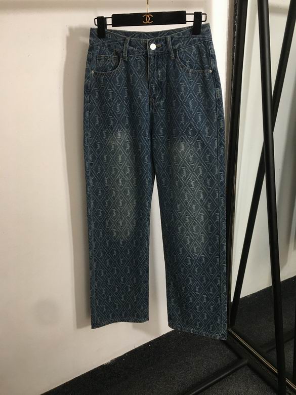 Y L Pants Jeans Woman Monogram