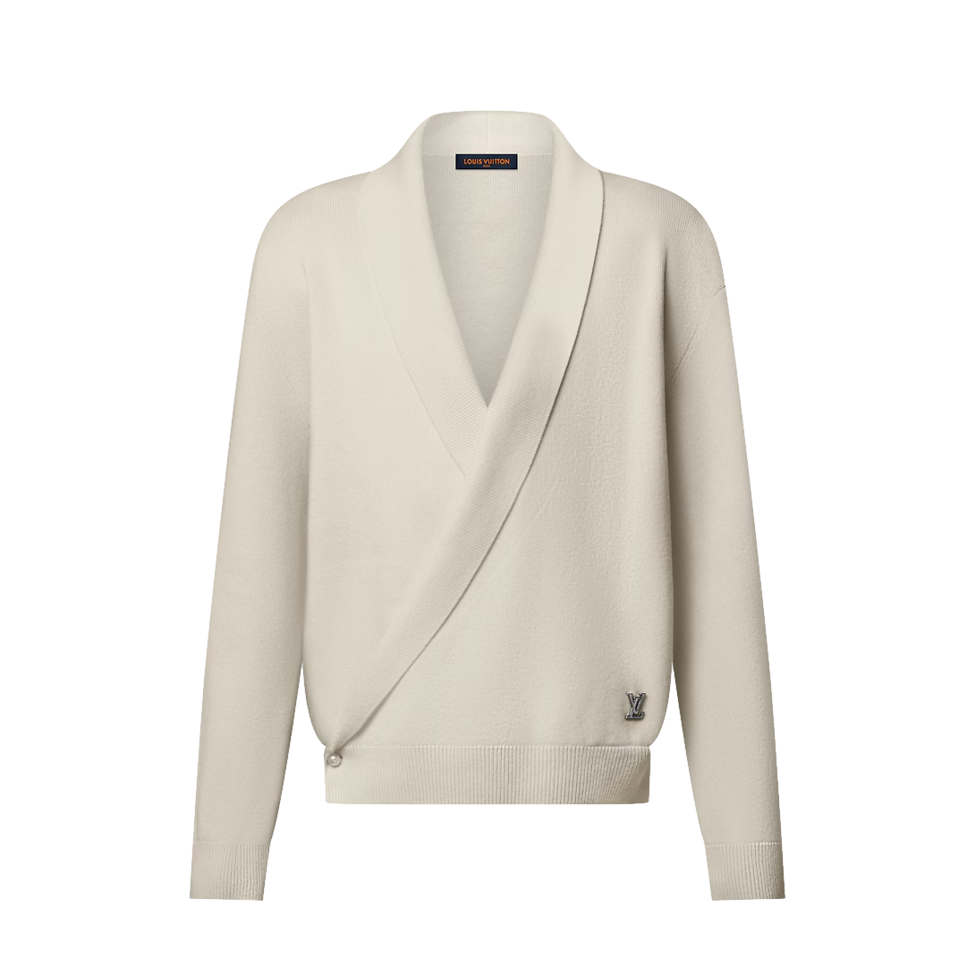 LU Shawl Collar Knit Jacket unisex