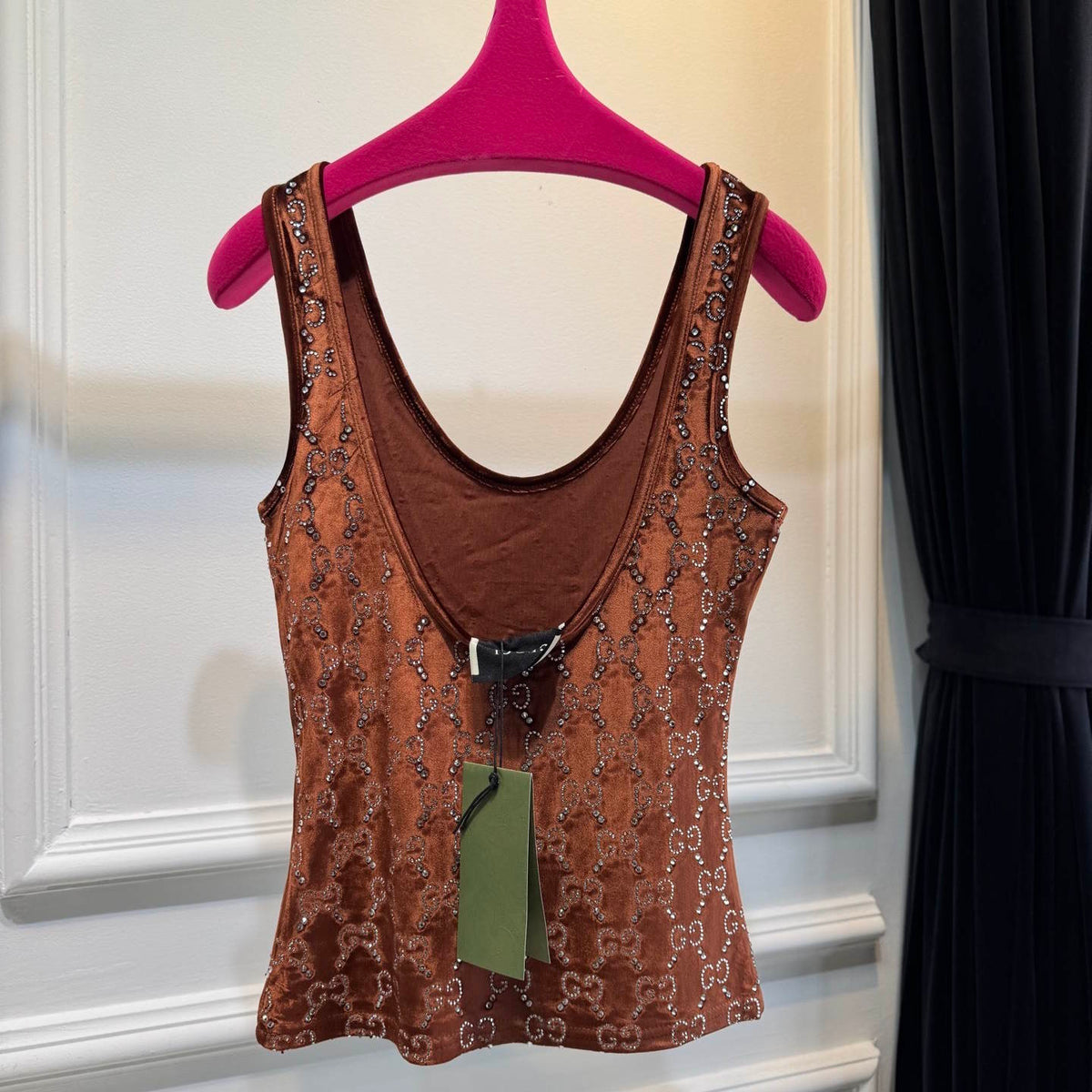 GU velvet woman stretchy Top -Shirt 3 Color's Crystal
