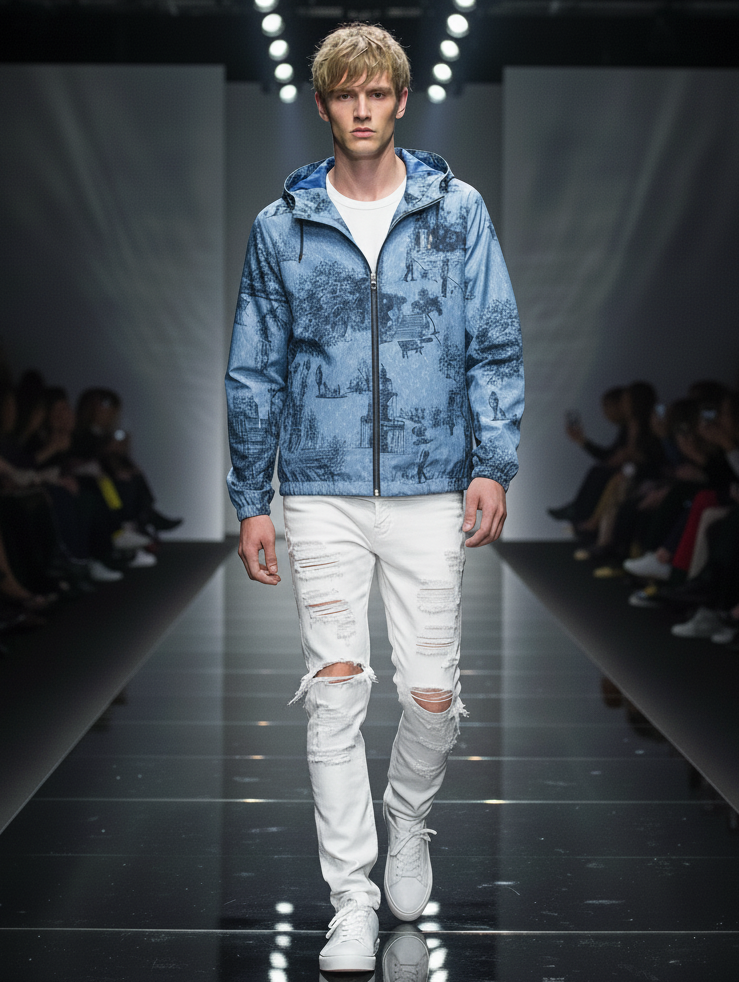 LU Man Jacket Windbreak Hoodie 3 Color's