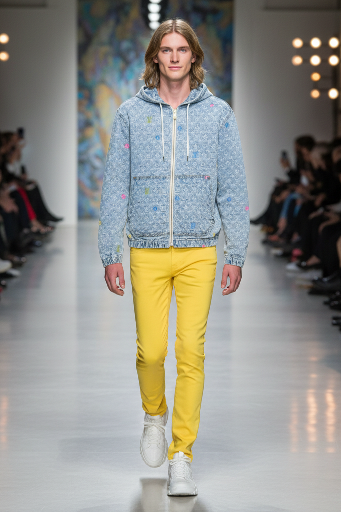 LU Jacket Man Denim iOFF