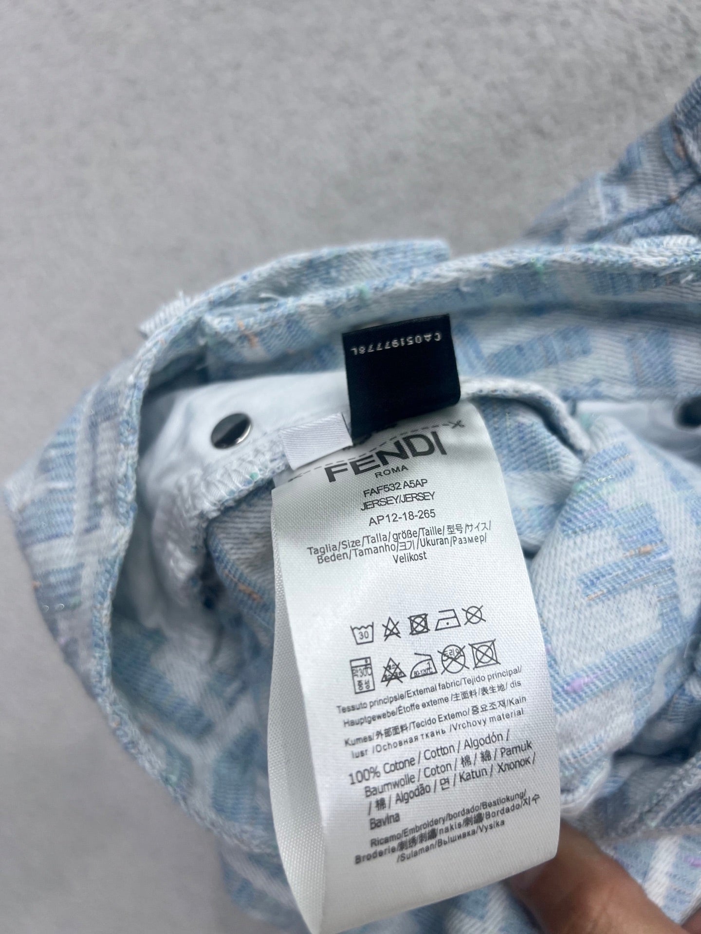 FEN Pants Shorts Jeans Denim Woman Limited