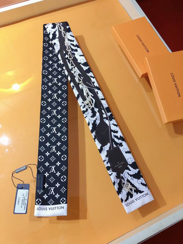 LU Silk Wrap ribbon Scarf tie