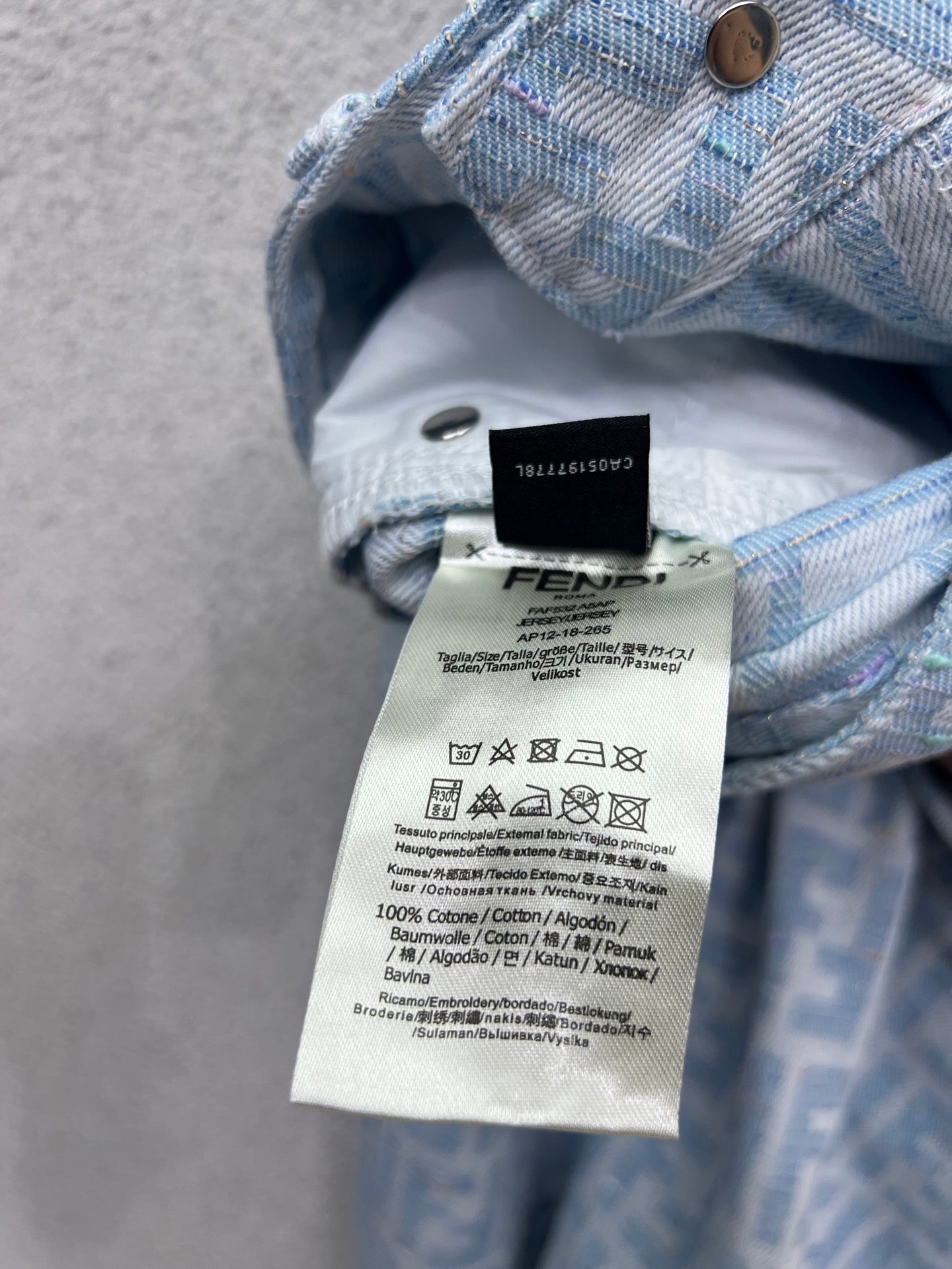 FEN Pants Summer Jeans Denim Woman Limited