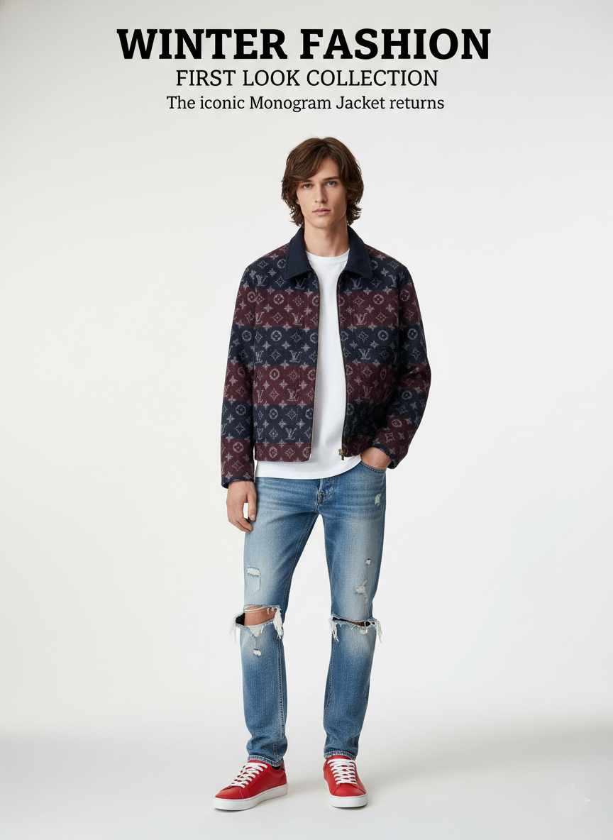 LU Man Jacket Monogram