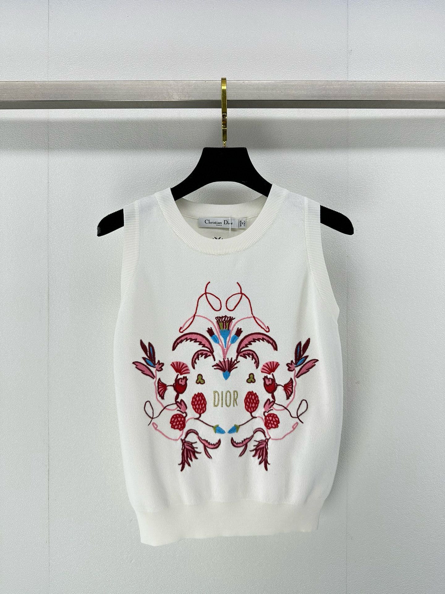 CHD sweater knitted  Embroidered Woman Limited 2 Colo'r