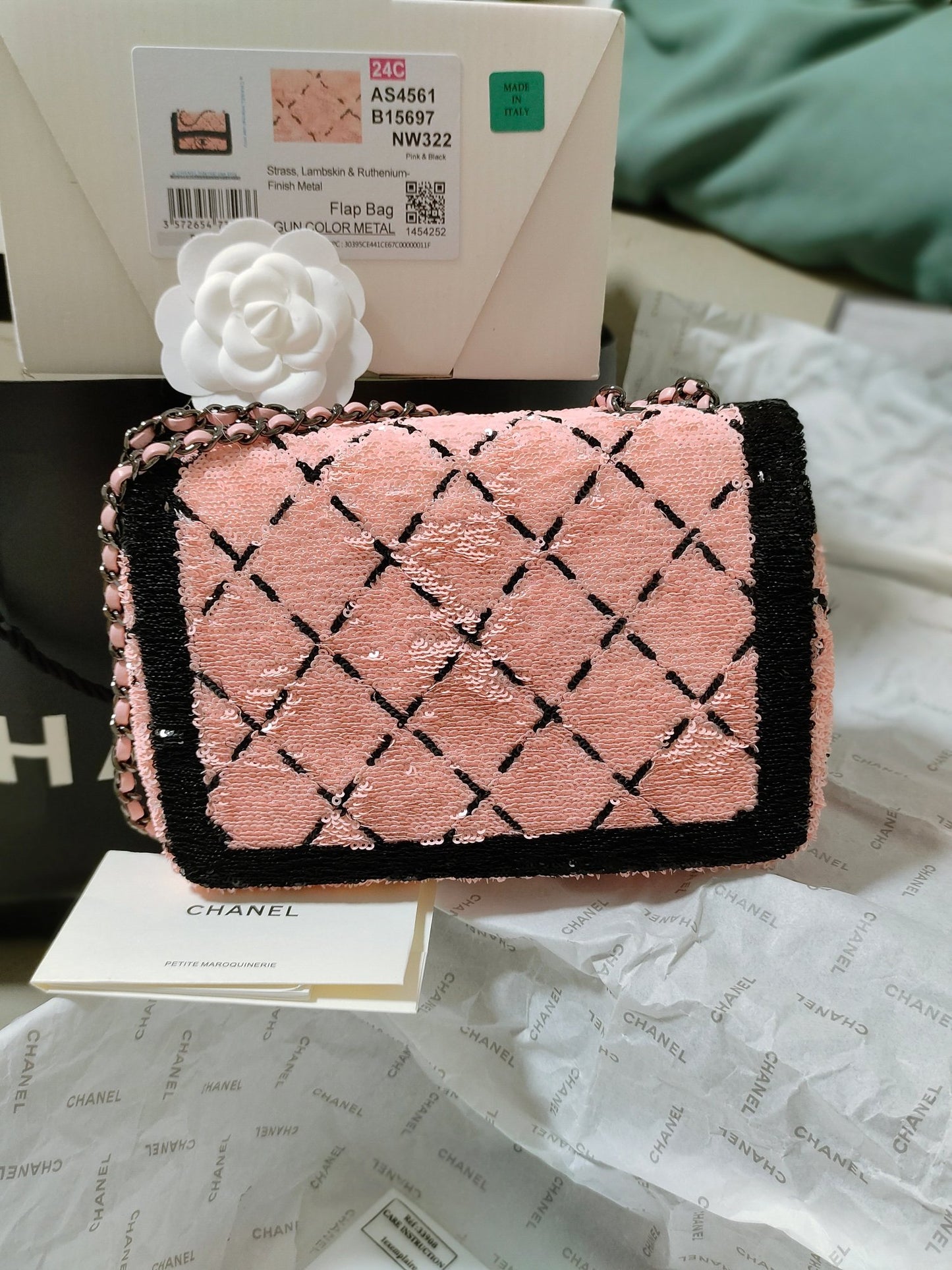 CHL Sequin Bag 20 cm