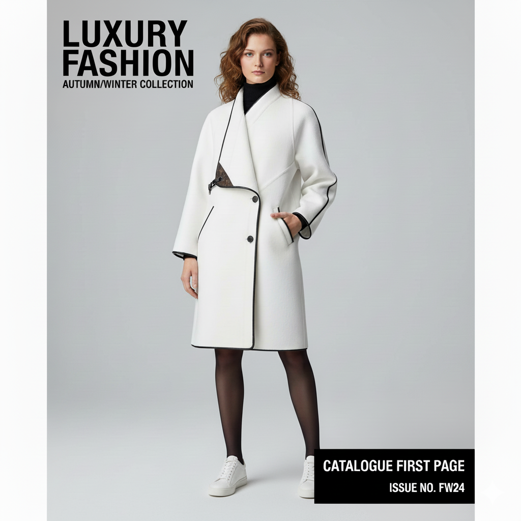 LU Alpaca Woman Jacket Coat IOF