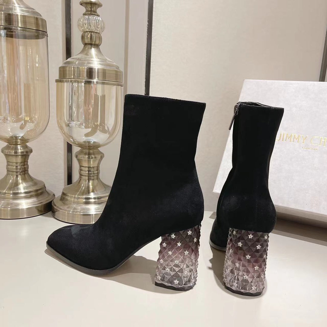 CHU Boots Woman Low 2 Color's heels