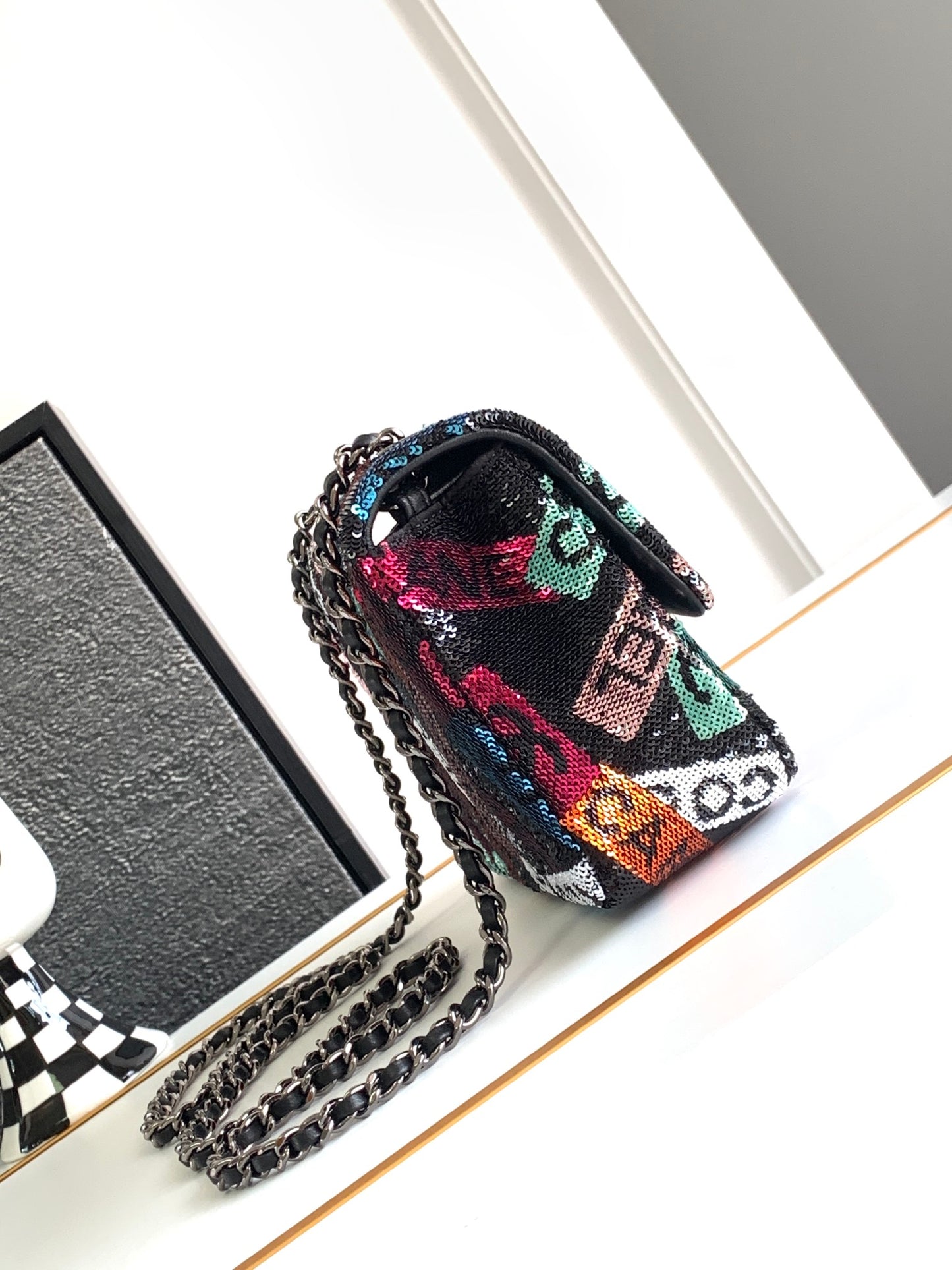 CHL Sequin Bag 20 cm