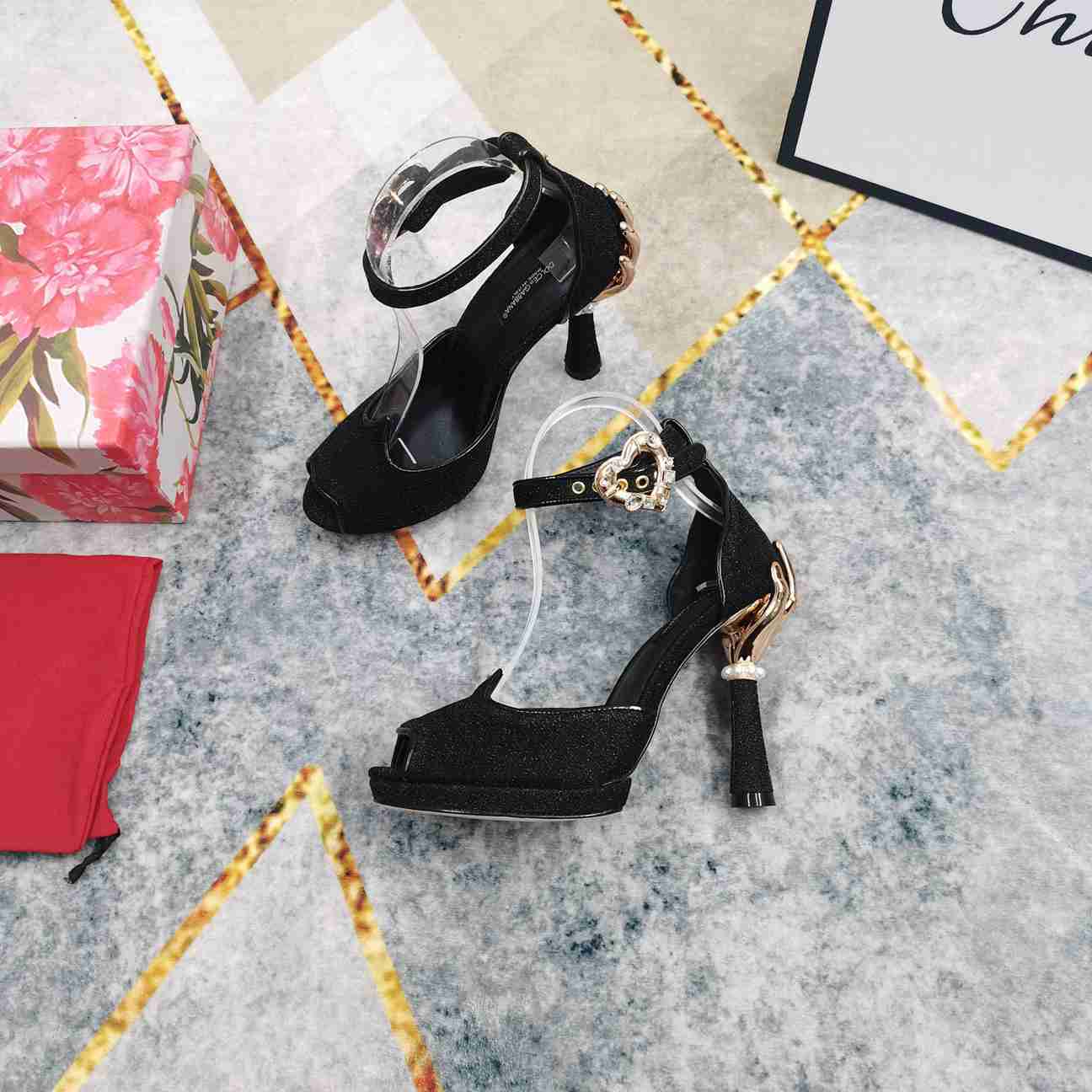 G D Shoes Heels 9.5cm Woman 42