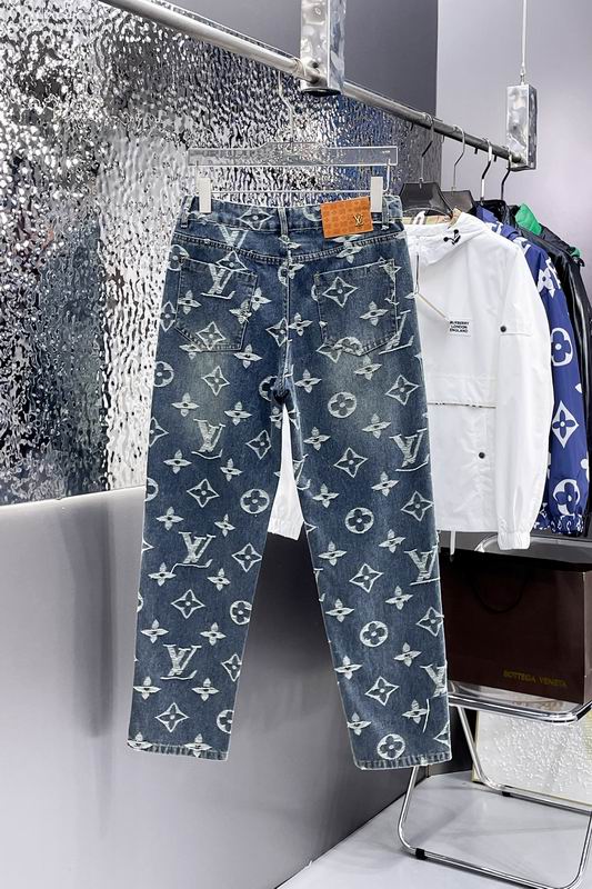 LU Pants Jeans Man Monogram