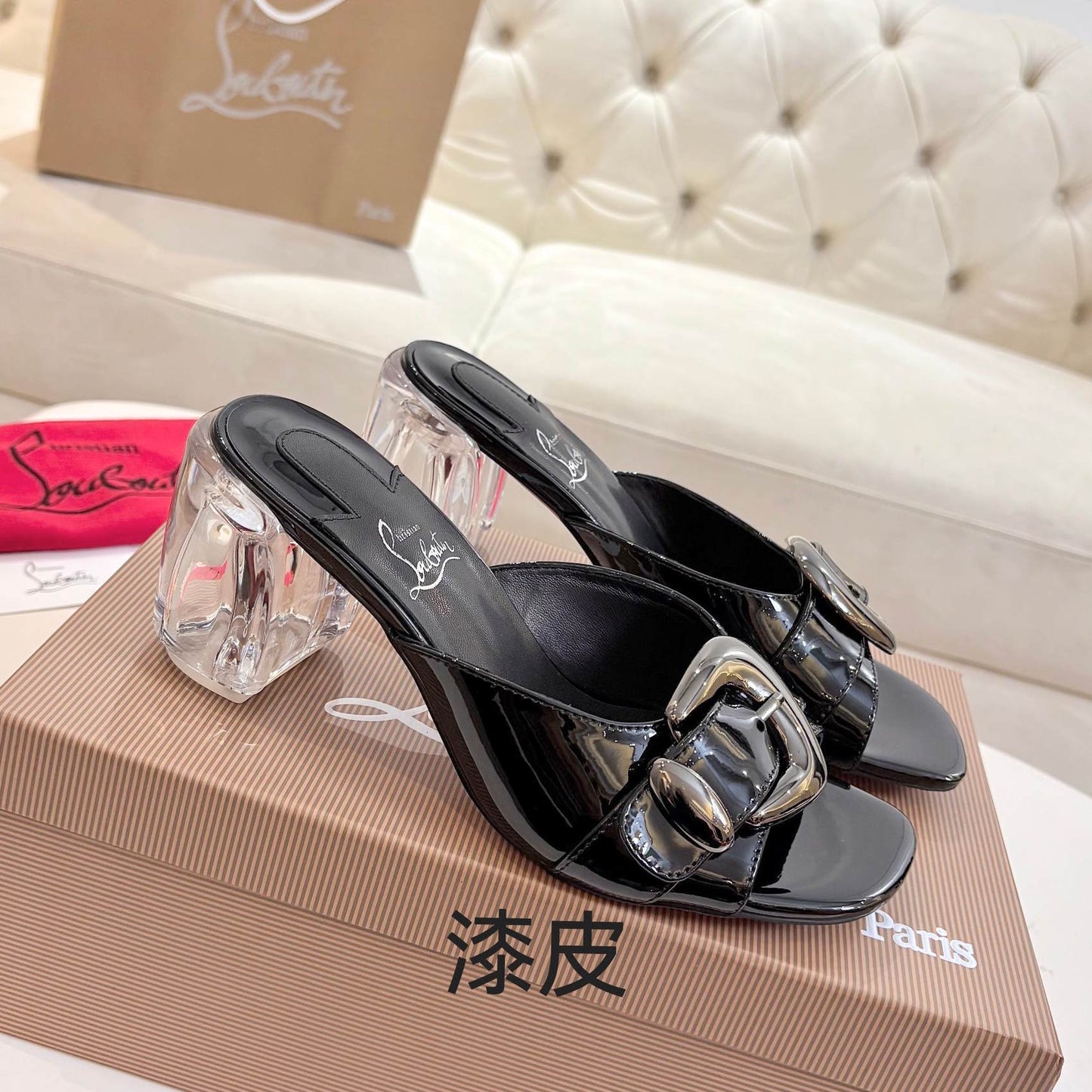 LABUTIN Sandals shoes Woman 4 Color's 42