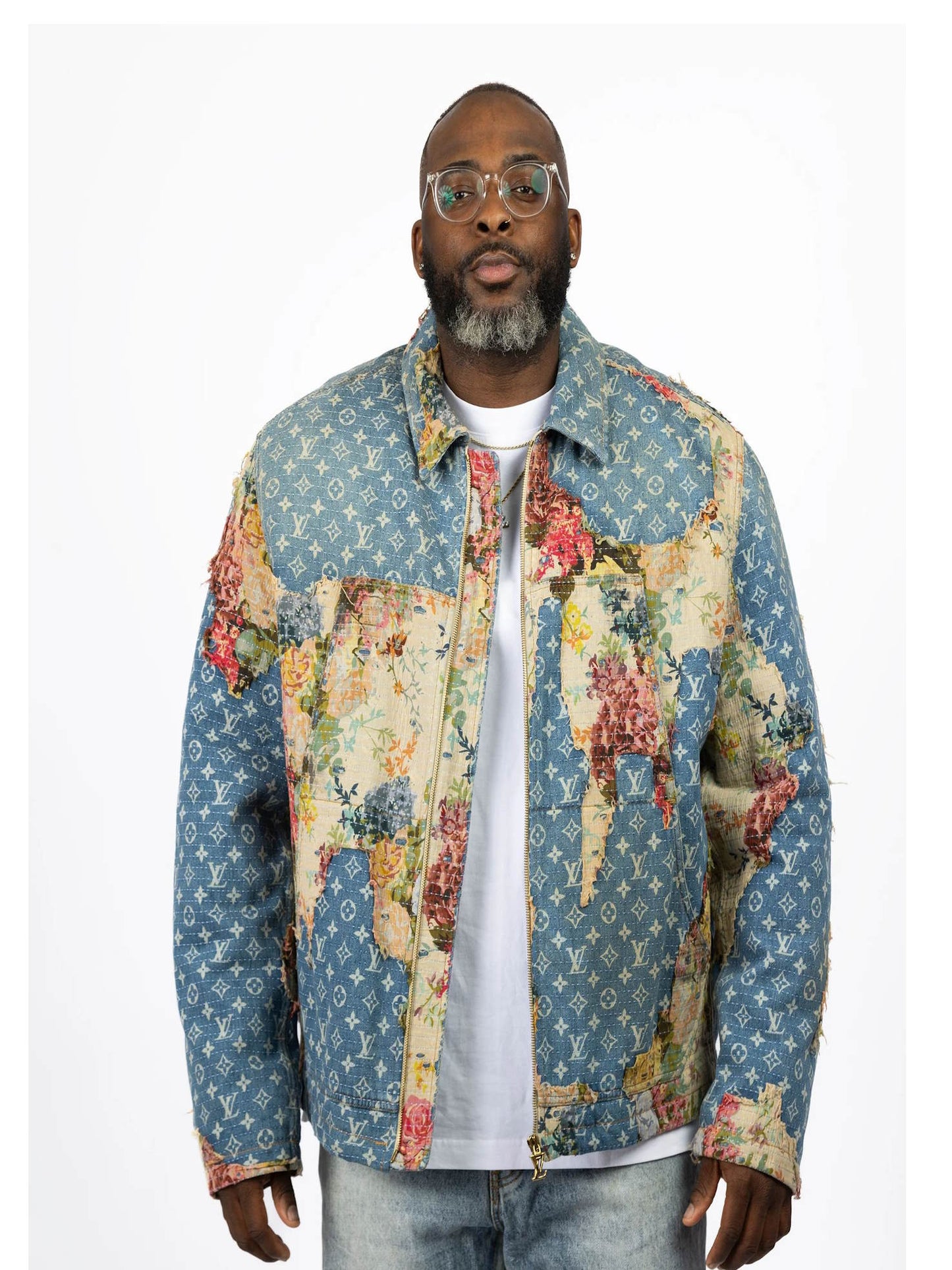 LU Destroyed denim Jacket