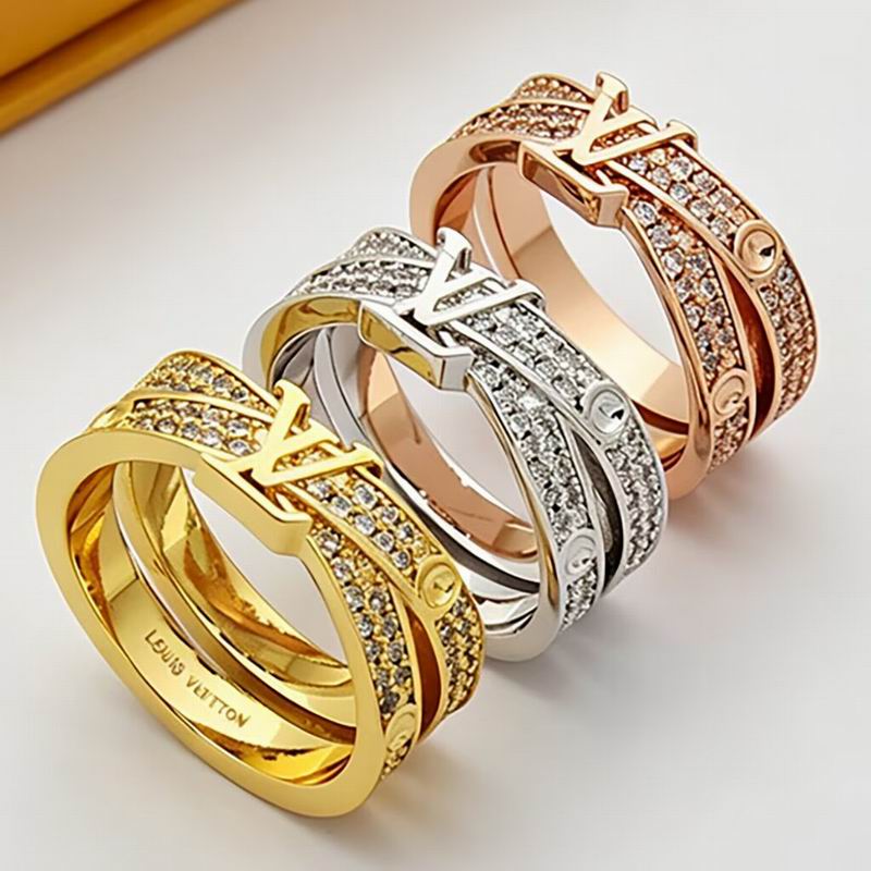 LU Fashion Rings 3 Color's