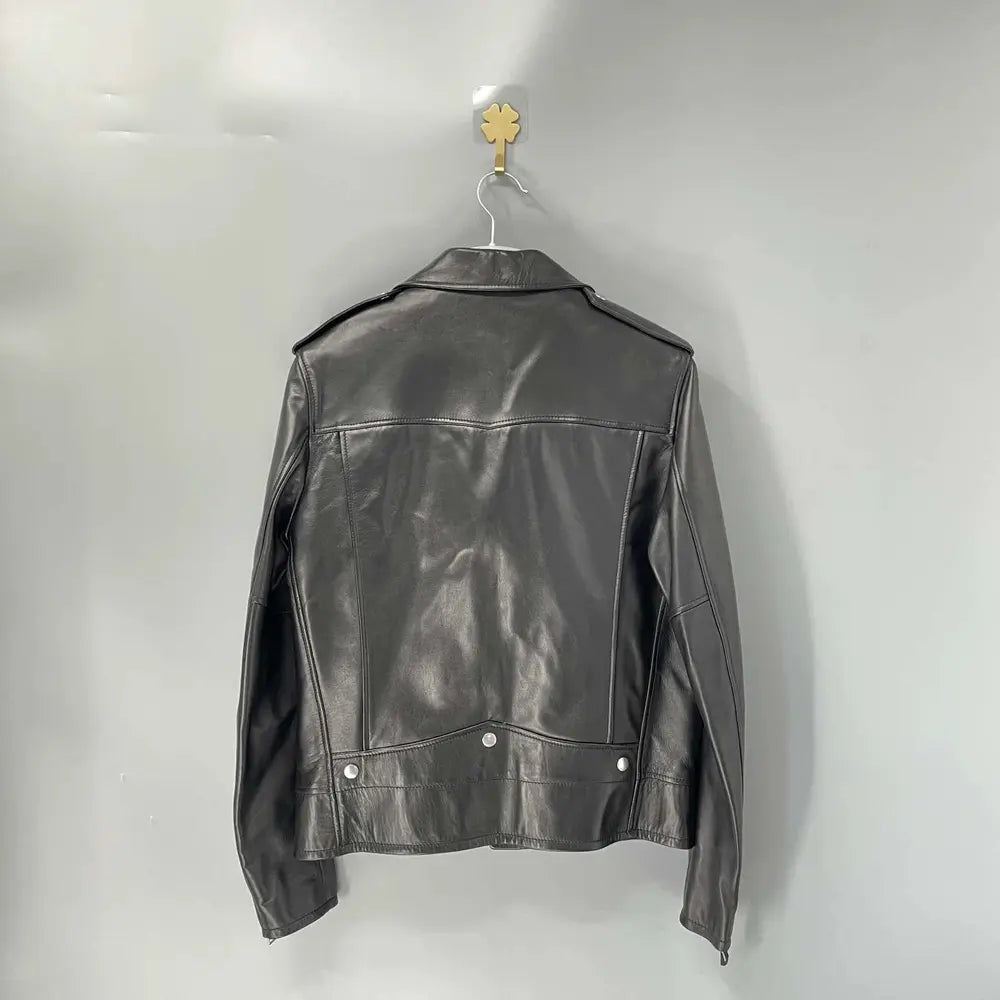 Y L Leather Biker jacket Woman QQ 2 Color's