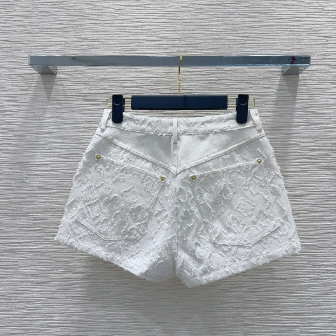 LU Pants Shorts Denim Woman Limited