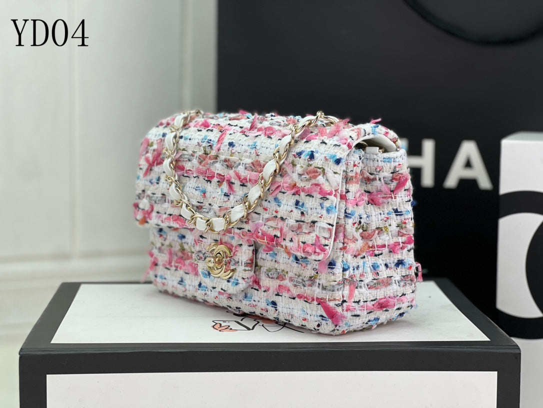 CHL TWEED Bag 13 Color 's Small 20 cm