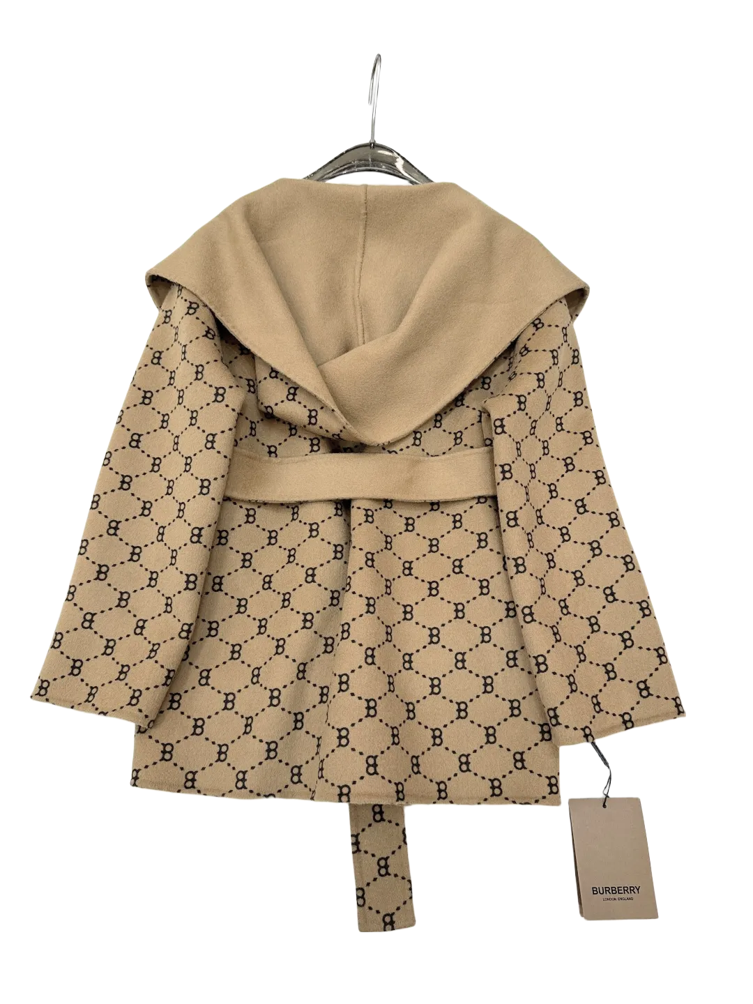 BURBBER Hooded Woman Wool Jacket Limited