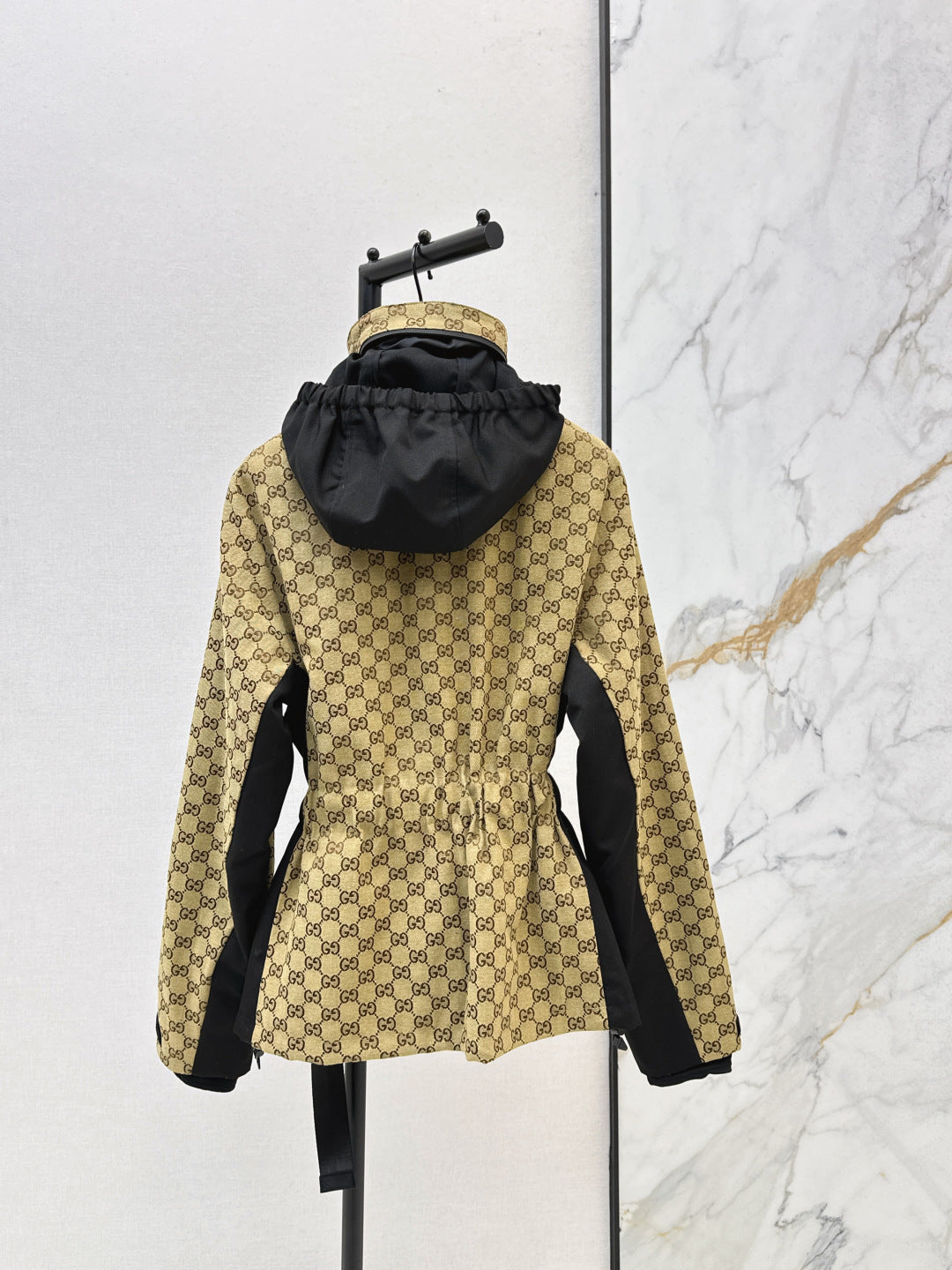 GU Jacket technical fabric jacquard Woman