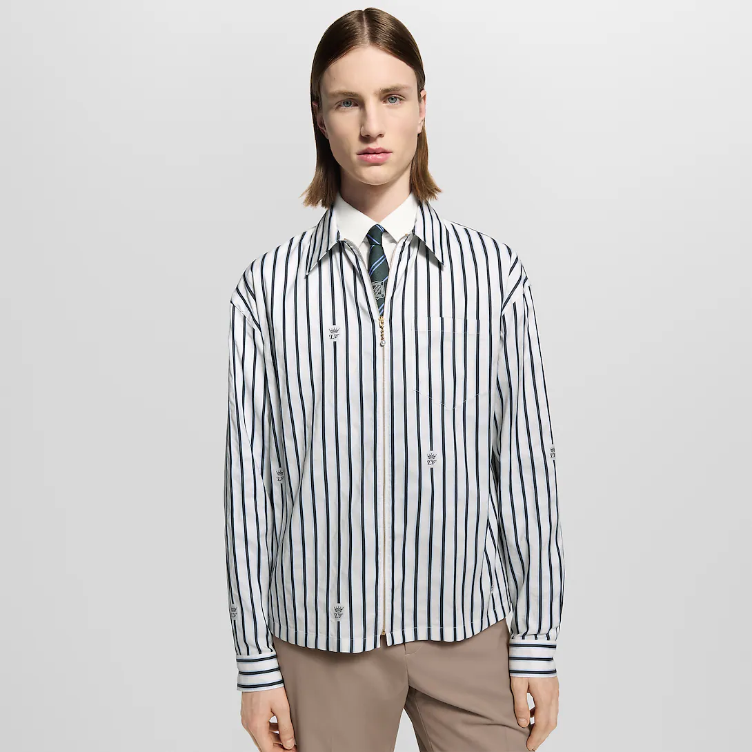LU Zip up T-shirt