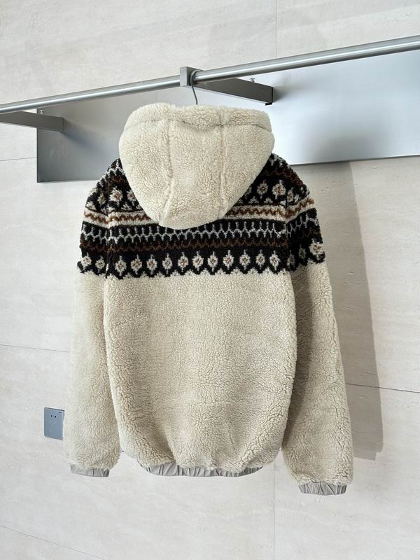 MONCR Man Plush Hoodie Jacket 2 Color's