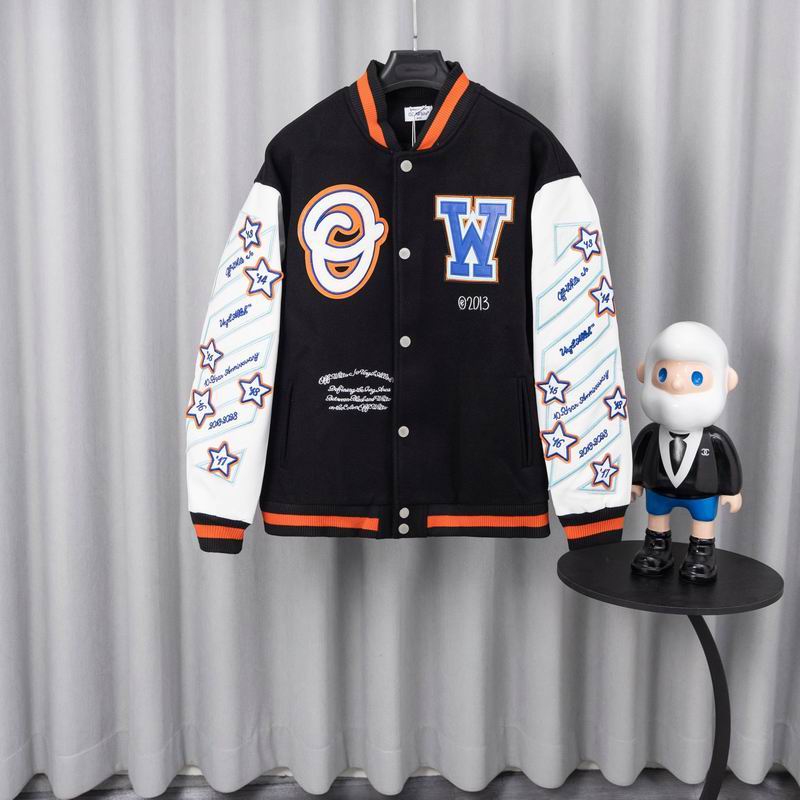 OFF WITE Jacket Varsity Man