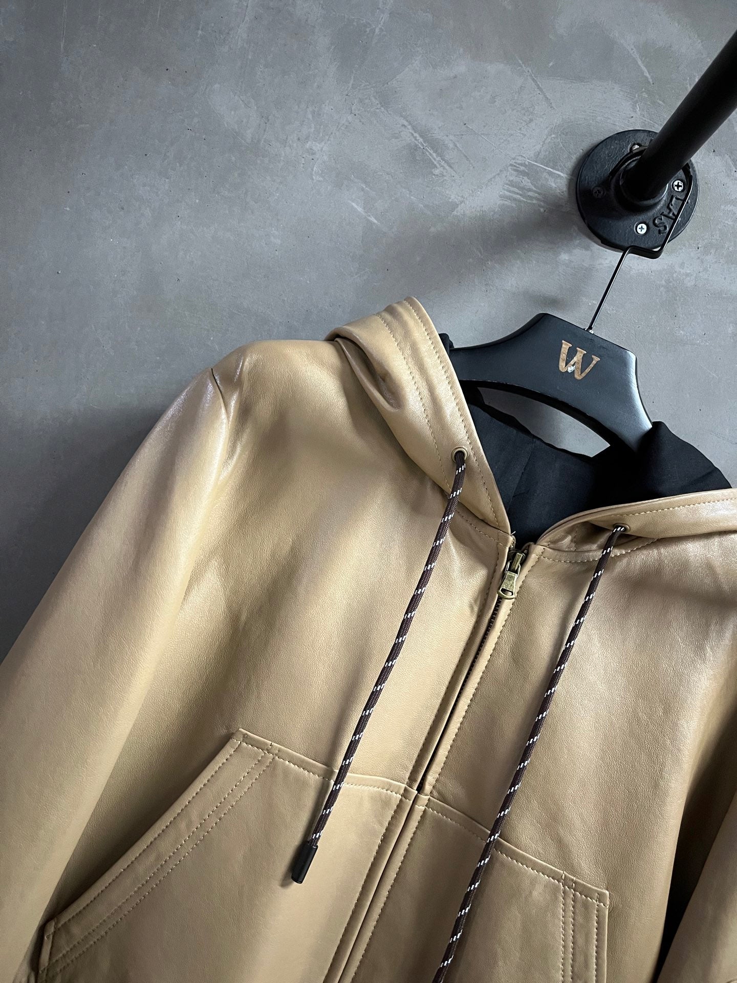 PRD Leather Jacket Woman