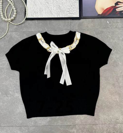 CHL Tank Knitted Top T - shirt 2 Color's Woman