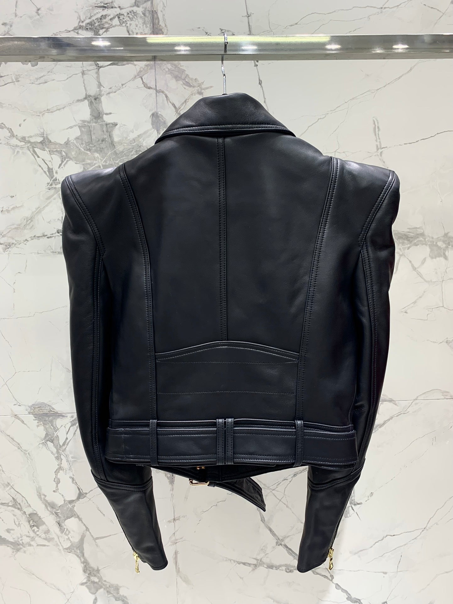 BALMA Leather Jacket Woman
