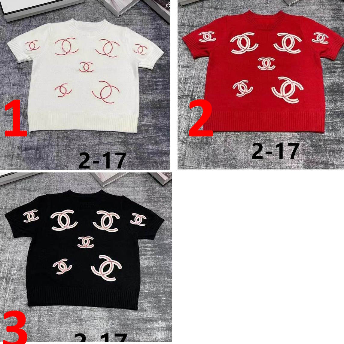 CHL  T-shirt  knitted Woman 3 Color 's Limited