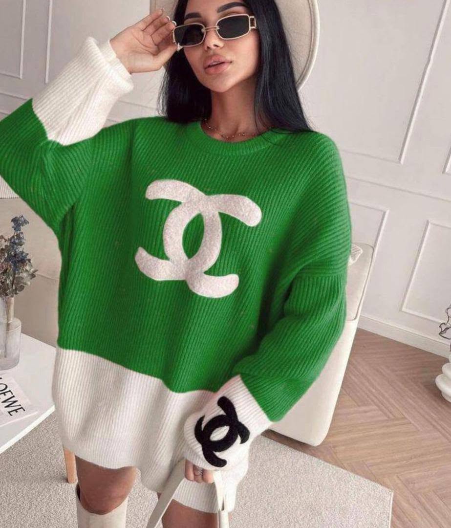 CHL woman lite knit dress Sweater 4 Color's