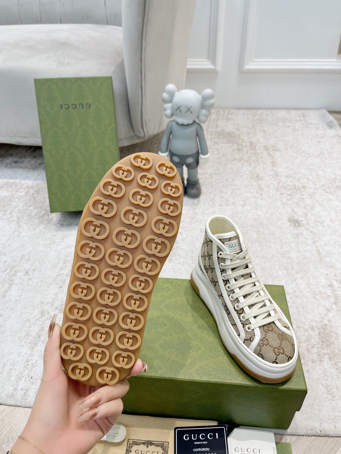 GU sneakers Runner High Wedge