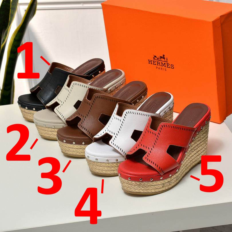 HRM Slippers Sandals Wedge   5 Color 's