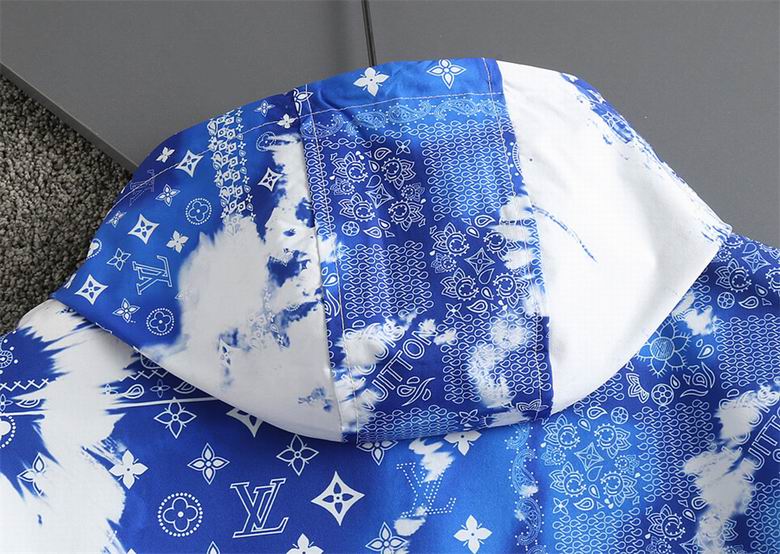 LU Jacket Printed Monogram Windbreaker Hoodie