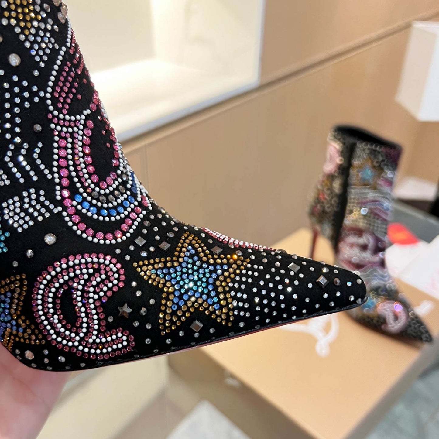 LABUTIN Heels Boots Low