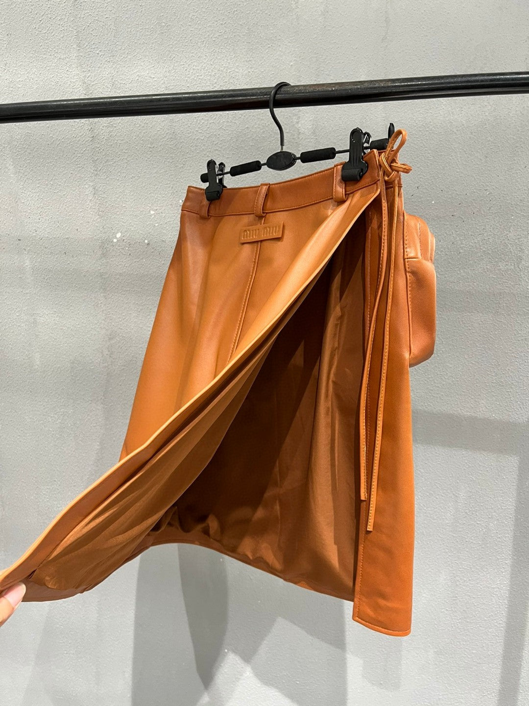 PRD Leather Skirt
