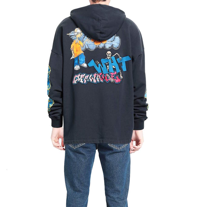 OFF WITE Sweater Sweatshirt Hooded