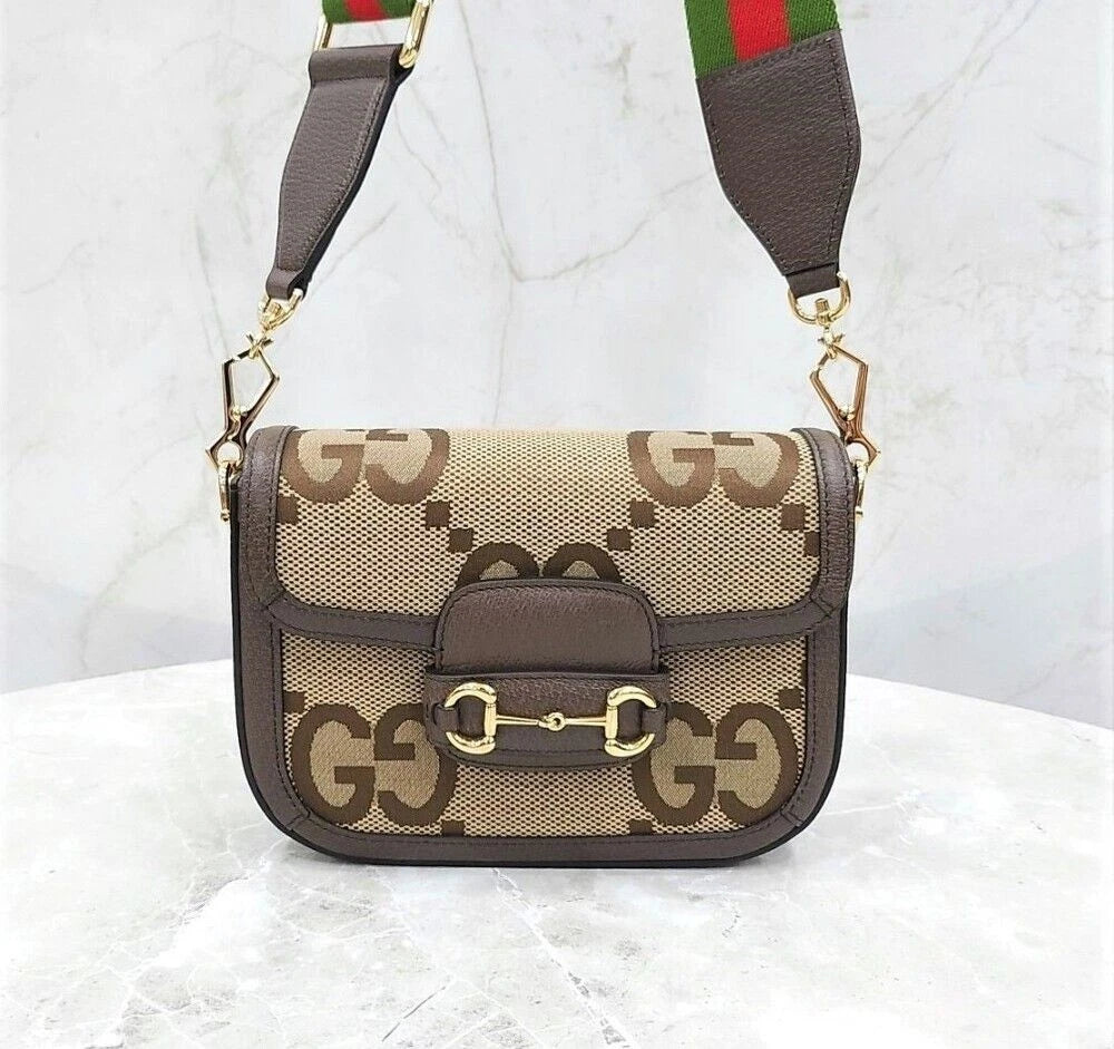 GU Jumbo Monogram Bag 22 cm