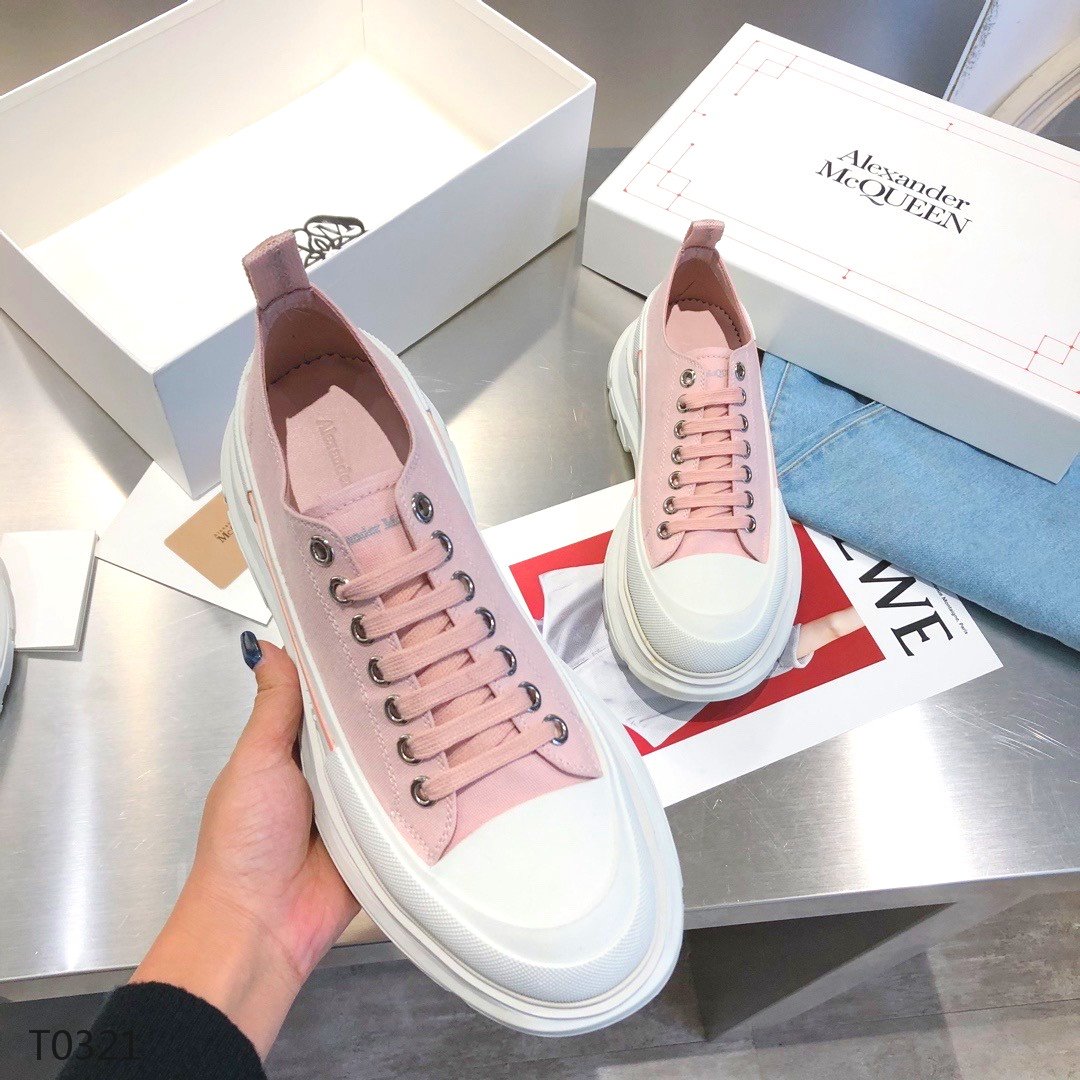 M*queen Shoes White Pink