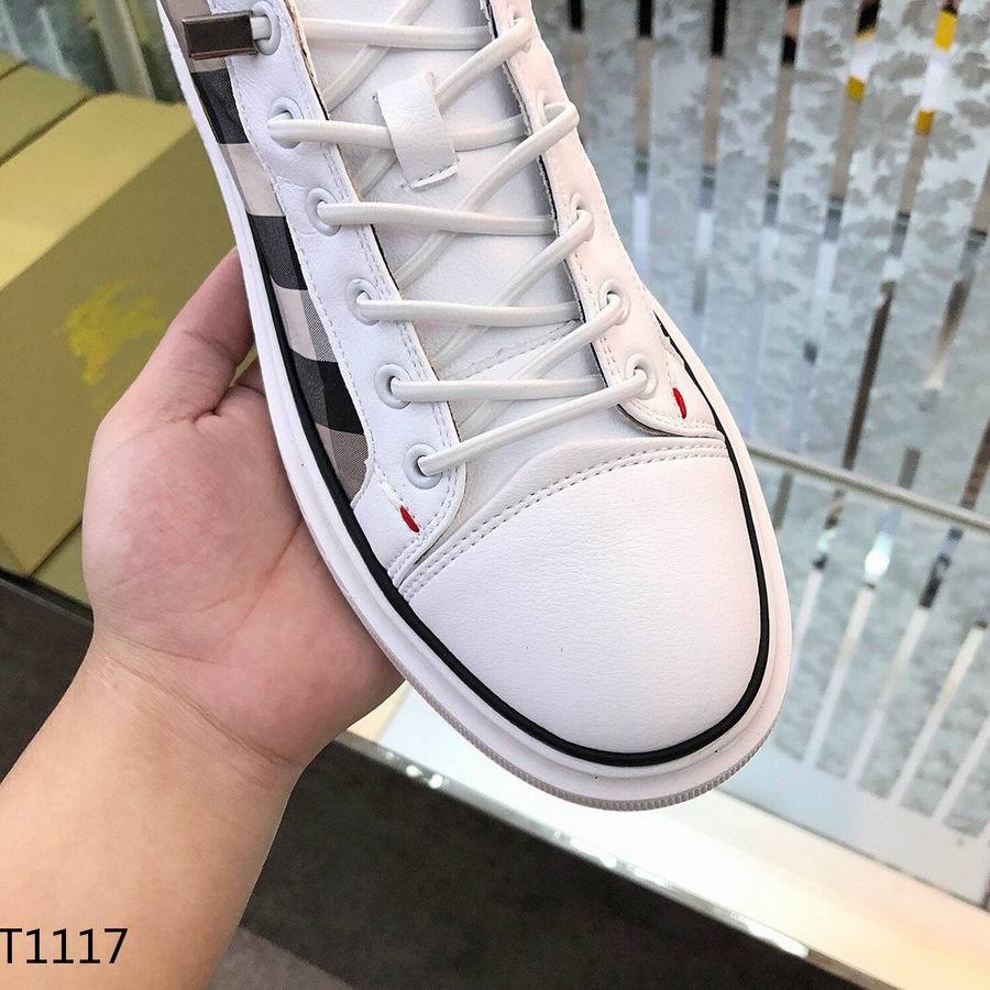 *BURBBER Sneakers Plaid White