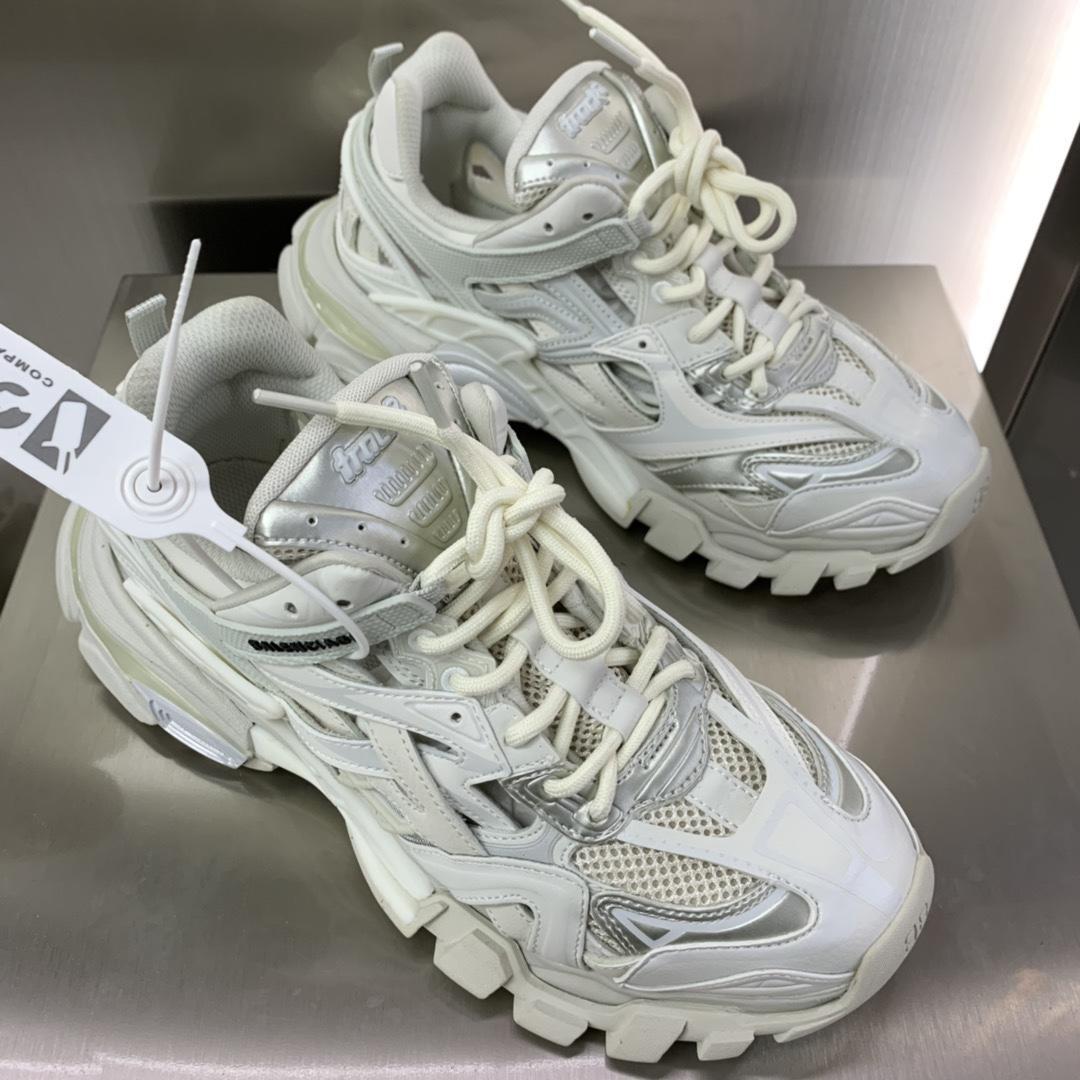 SNBAL Track Trainers Sneakers 2 White