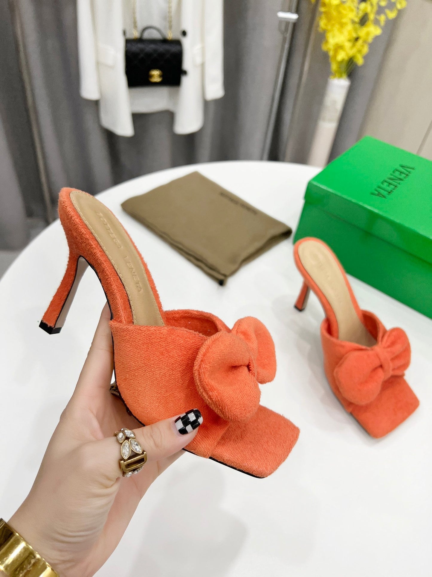 BOT VENET Shoes Heels Stretch 6 Color 's