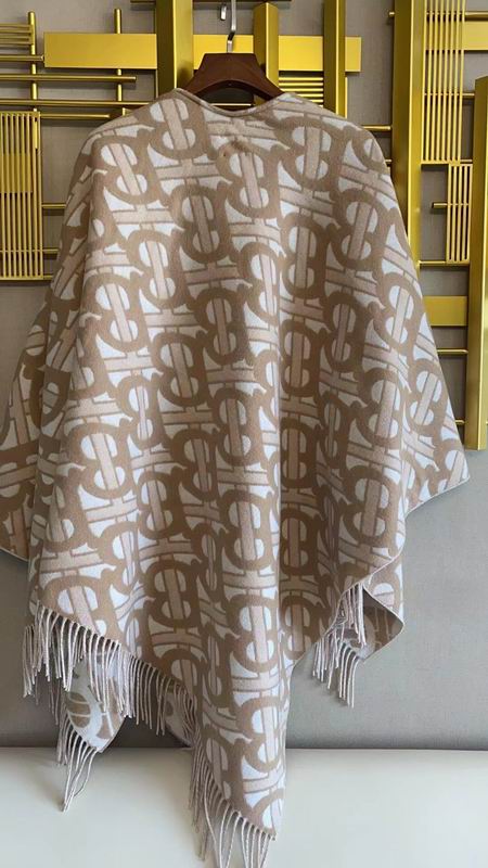 *BURBBER wool Scarf Cape