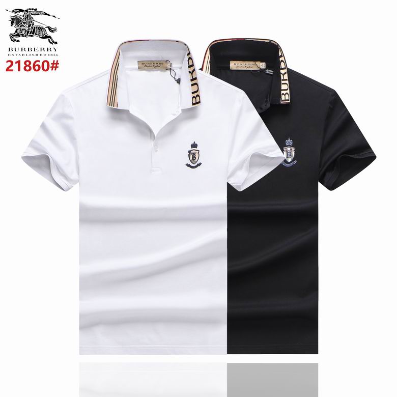 *BURBBER T- shirt Lapel 2 Color 's